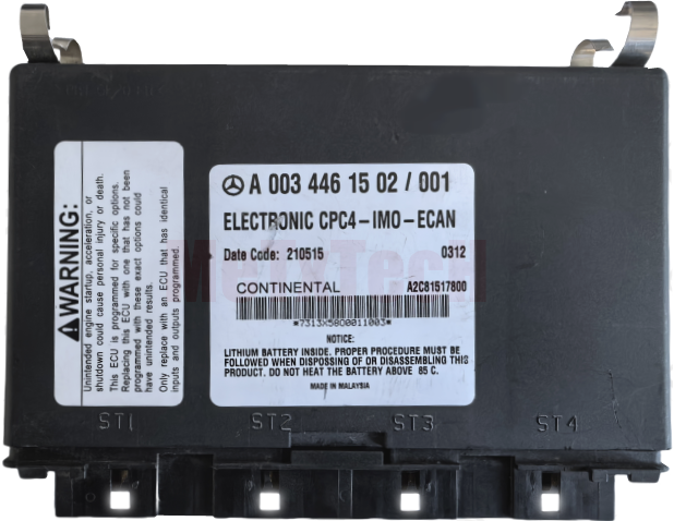 Mercedes Actros A0034469102 / 001 CPC4 Module Repair Rebuild Service